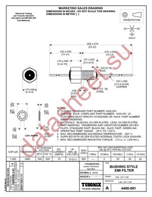 4400-091LF datasheet  